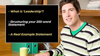 Leadership 250 Word Behaviour Statement Example  Score Full Marks in Your Civil Service Application [upl. by Llertnac]