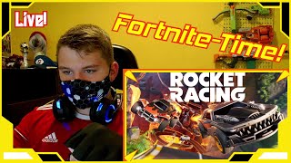 NLEN Grand Prix door de VULKANEN  Fortnite Rocket Racing live [upl. by Kcirted]