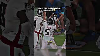 What was that celebration ☠️☠️ Falcons Vs Eagles nfl shorts [upl. by Mauretta]