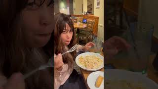 Shrimp Alfredo shortvideo dinnertime [upl. by Ittocs]