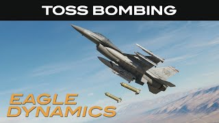 DCS F16C Viper Toss Bombing [upl. by Rebmyk]