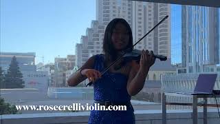 Electric Violin Covers  Earth Wind amp FireMichael JacksonSelena  San Francisco Violinist [upl. by Desirea685]