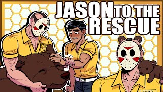 Camp Counselor Jason  Jason to the Rescue Friday the 13th Comic Dub [upl. by Anitan]