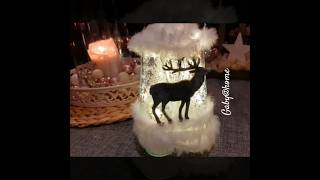 Winterlicht diy dear hirsch cozy hygge winter [upl. by Eeramit262]