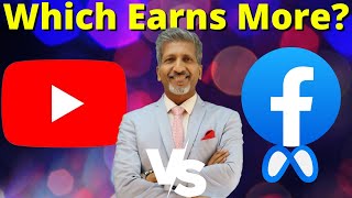 Youtube Earning VS Facebook Earning I shorts I ytshorts I YouTube I facebook [upl. by Reham]