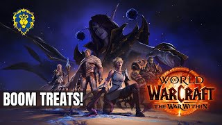 WoW The War Within  Alliance Quests  BOOM Treats [upl. by Jesh]