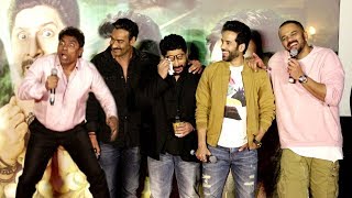 Golmaal Again Trailer Launch FUNNY Moments  Ajay DevgnArshad WarsiJohnny LeverParineetiTusshar [upl. by Euqram]