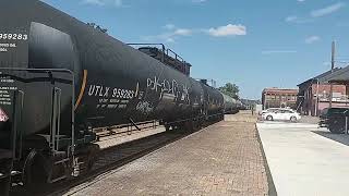 A pair of Buffalo Pittsburgh locomotives hauling an OC manifest train [upl. by Michal]