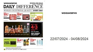 Woolworths specials ZA  22072024  04082024 [upl. by Lull]