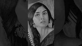 Mrunal Thakur Drawing 😍 shorts drawing art [upl. by Ris]