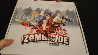 Zombicide 2nd Edition Unboxing and Playthrough [upl. by Earezed]