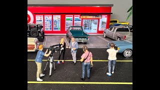 164 American Diorama Figures News Crew [upl. by Chester]