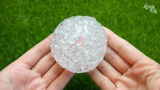 투명 피쉬볼 슬라임  Fishbowl Slime  SLIME ASMR 186 [upl. by Norrat]