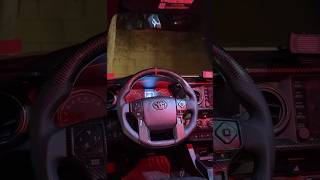 Tacoma Carbon Steering Wheel Install [upl. by Hsirahc34]