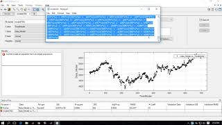 How to use CFTOOL in MATLAB to predict BMRI stockmarket [upl. by Porcia]