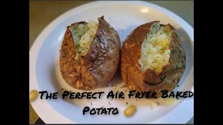 Perfect Air Fryer Baked Potato fluffy amp cooked through guaranteed [upl. by Tdnaltroc]