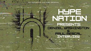 Hype Nation  Interview Denzel Washington and Paul Mescal discuss Gladiator II [upl. by Brock71]