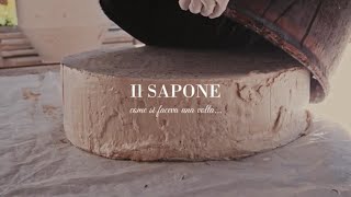 Sapone fatto in casa ricetta antica e storia di come veniva utilizzato [upl. by Eltsryk935]