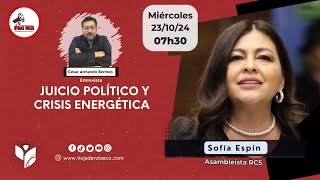 🛑OtrasVoces🎙 con Sofía Espín  ⚠️Juicio Político y crisis energética [upl. by Mylan]