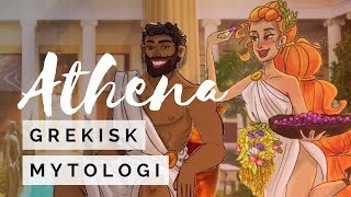 Athena  Grekisk mytologi svenska [upl. by Lanod]