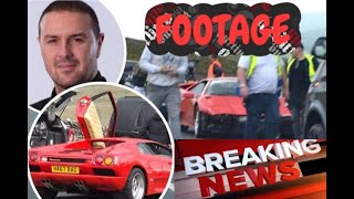 Top Gear’s Paddy McGuinnes Lamborghini crash [upl. by Damha565]