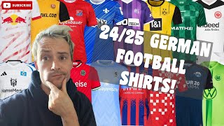 Ranking All GERMAN League Home 20242025 Football Shirts [upl. by Heathcote]