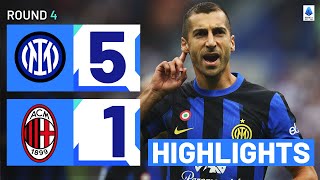 InterMilan 51  Inter claim city bragging rights Goals amp Highlights  Serie A 202324 [upl. by Raamaj782]