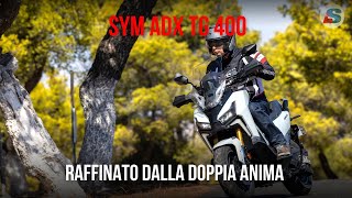 Sym Adx TG 400 grinta anche in fuoristrada [upl. by Florinda]