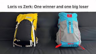 Gossamer Gear Loris vs Mountainsmith Zerk 25 [upl. by Manny]