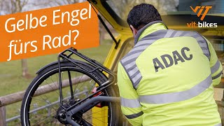 Fahrradpanne Hilfe auch unterwegs 🚲🔧😮 ADAC Fahrrad Pannenhilfe getestet und erklärt [upl. by Jenks591]