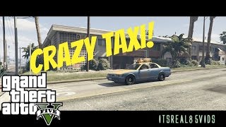 GTA 5 Short CRAZY TAXI [upl. by Aindrea]