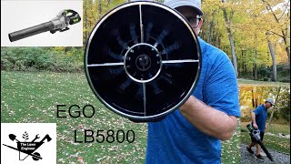 EGO Power Leaf Blower Review LB5800 Is Battery the Way to Go [upl. by Thilda]