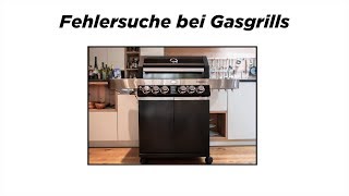 RÖSLE  Hilfe bei der Fehlerbehebung bei GasgrillStationen [upl. by Eirolam]