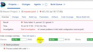 How to get code coverage report in teamcity [upl. by Adaynek488]