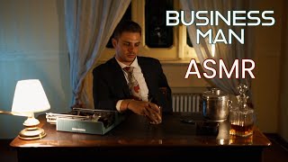 Businessman ASMR ✨ Cigar Smoking Whisky and Relax oldmoney oldmoneystyle [upl. by Folsom]