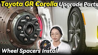 Are Wheel Spacers a Safe Upgrade for Your Toyota GR Corolla  BONOSS [upl. by Lehteb]