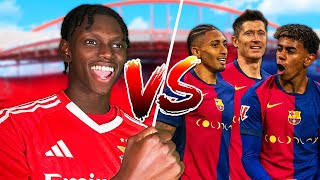 LIL JR VS THE BEST TEAM IN THE WORLD  EAFC 25 PLAYER CAREER MODE EP 8 [upl. by Sammie907]