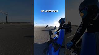 R7 vs MT07 ROLL bike yamaha motorcycle yamahar7 mt07 yamahamt07 [upl. by Ynttirb]