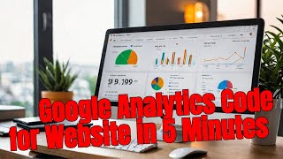 Get Google Analytics Code for Website in 5 Minutes  Track Live Traffic your website [upl. by Yelac]