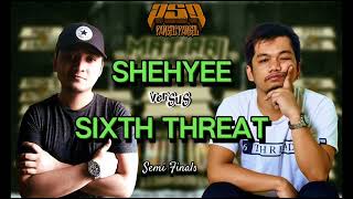 BATTLE PREVIEW PSP  SHEHYEE vs SIXTH THREAT [upl. by Airemahs]