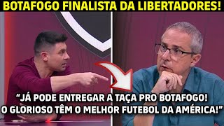 IMPRENSA DEBATE A GOLEADA DO BOTAFOGO CONTRA O PEÑAROL NA LIBERTADORES 2024 [upl. by Willumsen]