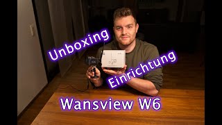 Wansview W6  Outdoor FullHD 1080p Kamera  Unboxing [upl. by Placido]