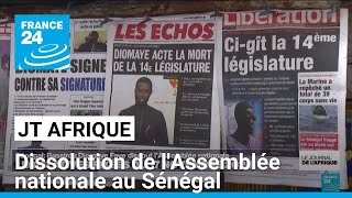 Sénégal  les élections législatives se tiendront le 17 novembre 2024 • FRANCE 24 [upl. by Naawaj]