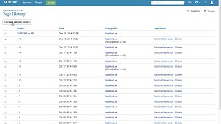 Atlassian Confluence 101  Restore Previous Page Version [upl. by Three314]