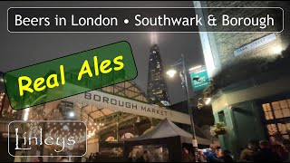 Southwark and Borough Pub Tour • Real Ales in London • Pubs around London Bridge [upl. by Hayyifas418]