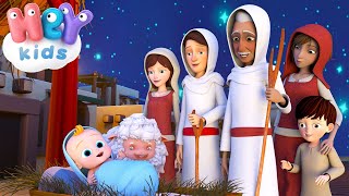 A Belén Pastores 👼 Villancicos para Niños 🎄 HeyKids  Canciones de Navidad [upl. by Proudfoot]