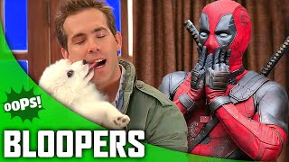 RYAN REYNOLDS  Epic Bloopers Funniest Gags and Outtakes Ever [upl. by Ardnazxela368]