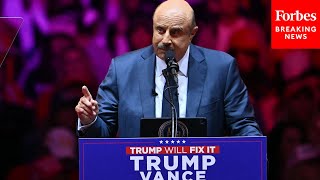 Dr Phil Makes The Case For Why Trump Is Not A Bully At Madison Square Garden Campaign Rally [upl. by Yelroc43]