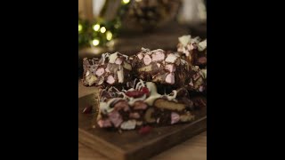 Festive Rocky Road  Quick and Easy [upl. by Suiravat]