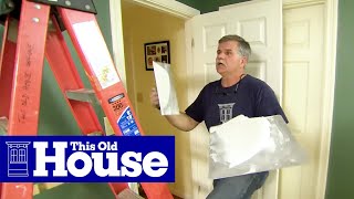 How to Repair a Cracked Drywall Ceiling  This Old House [upl. by Veron]